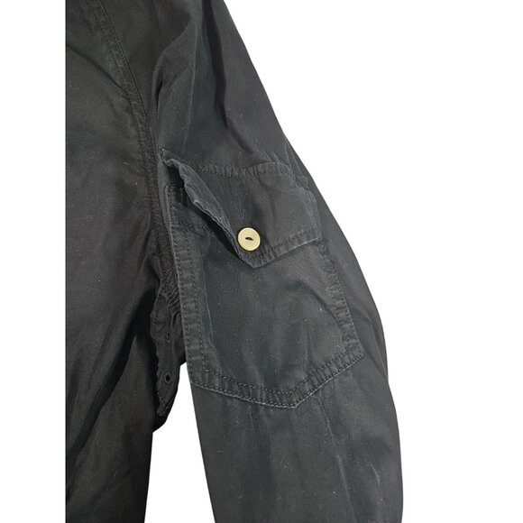 Polo Ralph Lauren Mens Cotton Blend Windbreaker Hooded Full Zip Jacket - Size L - Picture 5 of 12